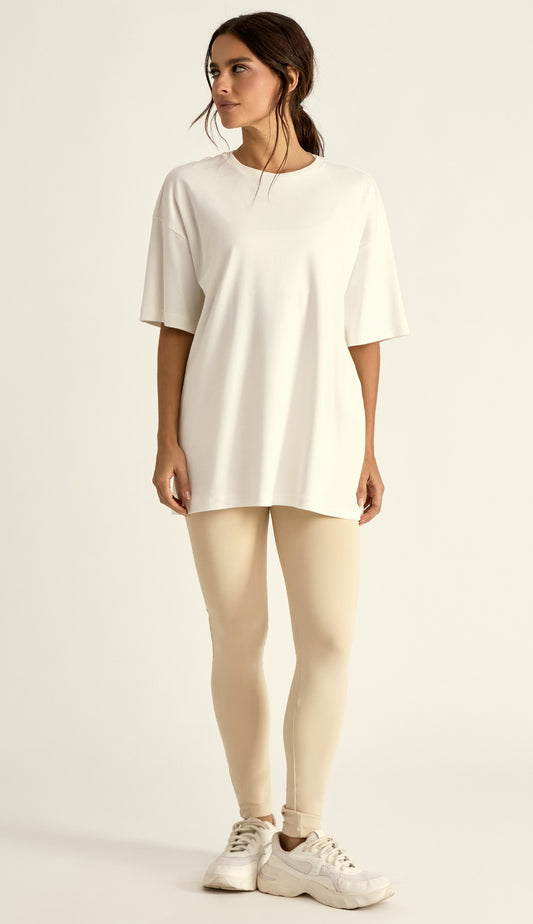 Camiseta Luna Off White