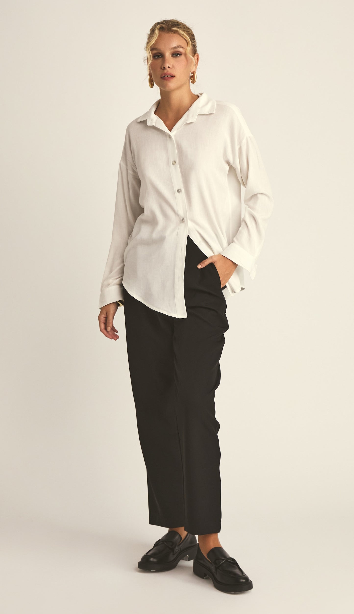 Camisa Salinas Off White