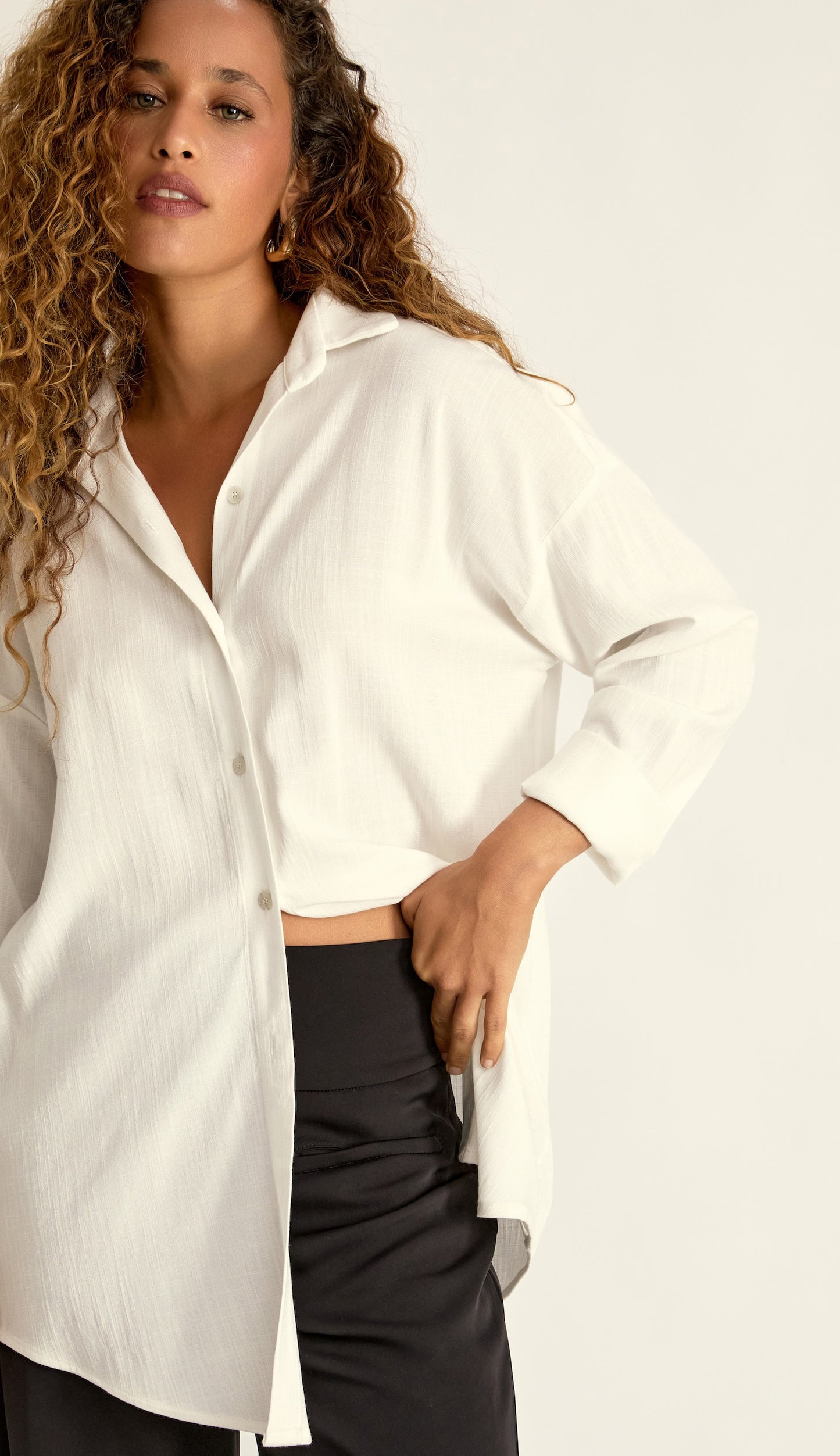 Camisa Salinas Off White