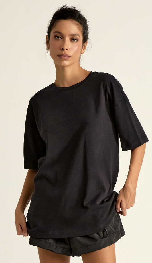 Camiseta Luna Preto