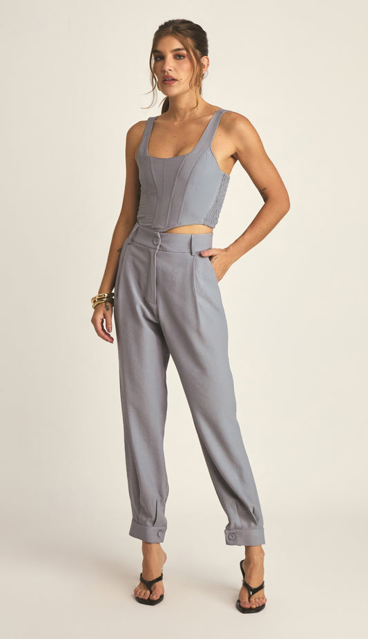 Blusa Lucia Cinza