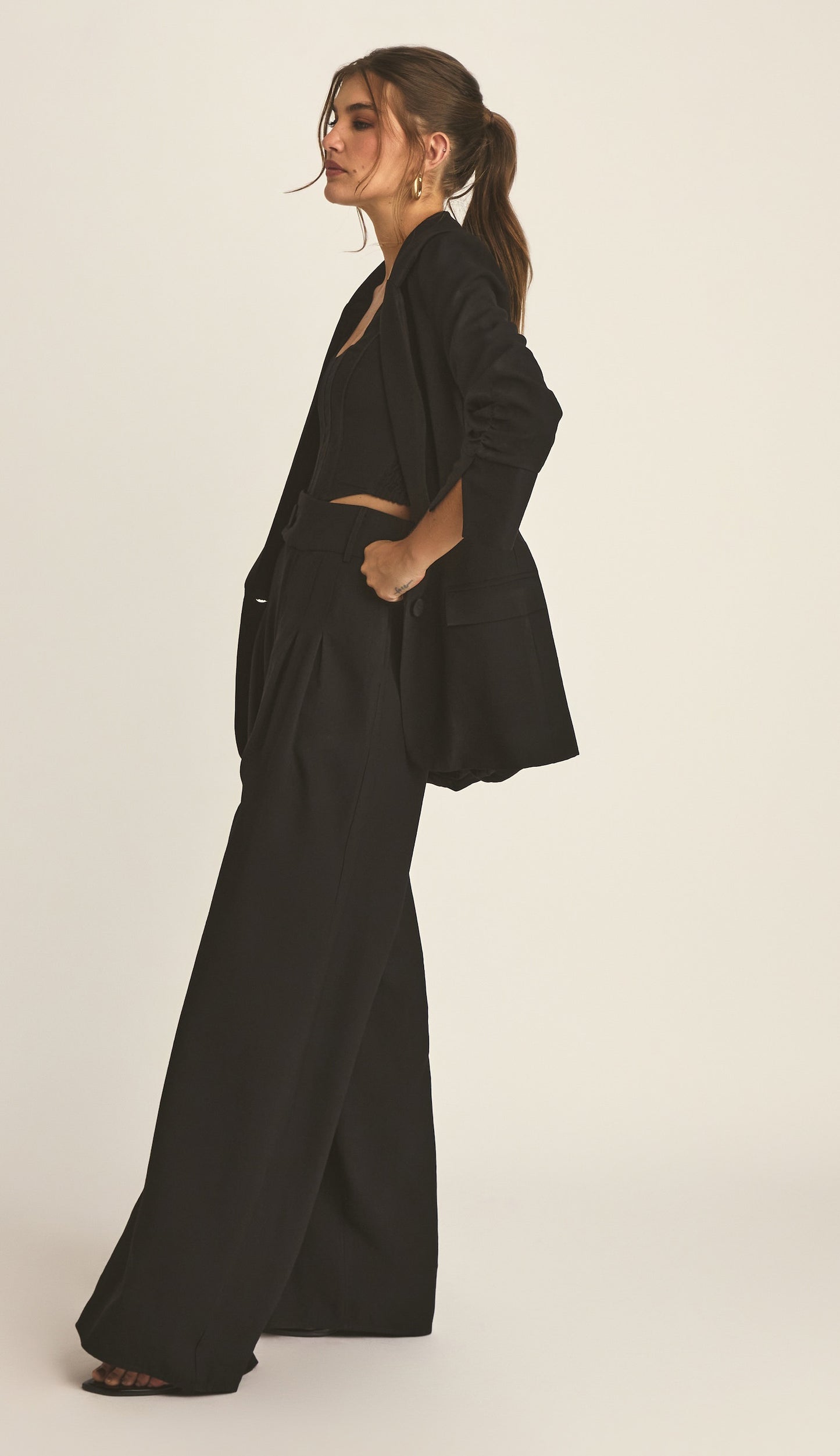 Blazer Caroline Preto