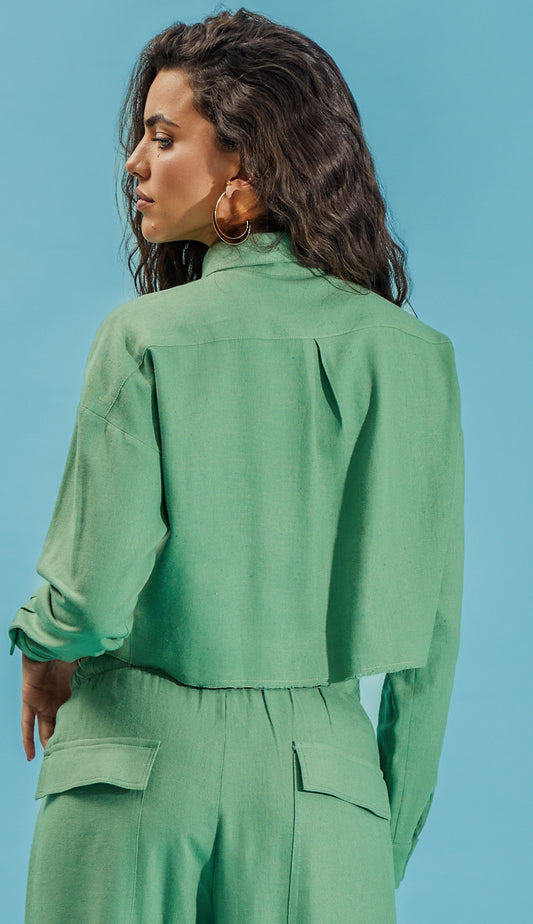 Camisa Fátima Verde