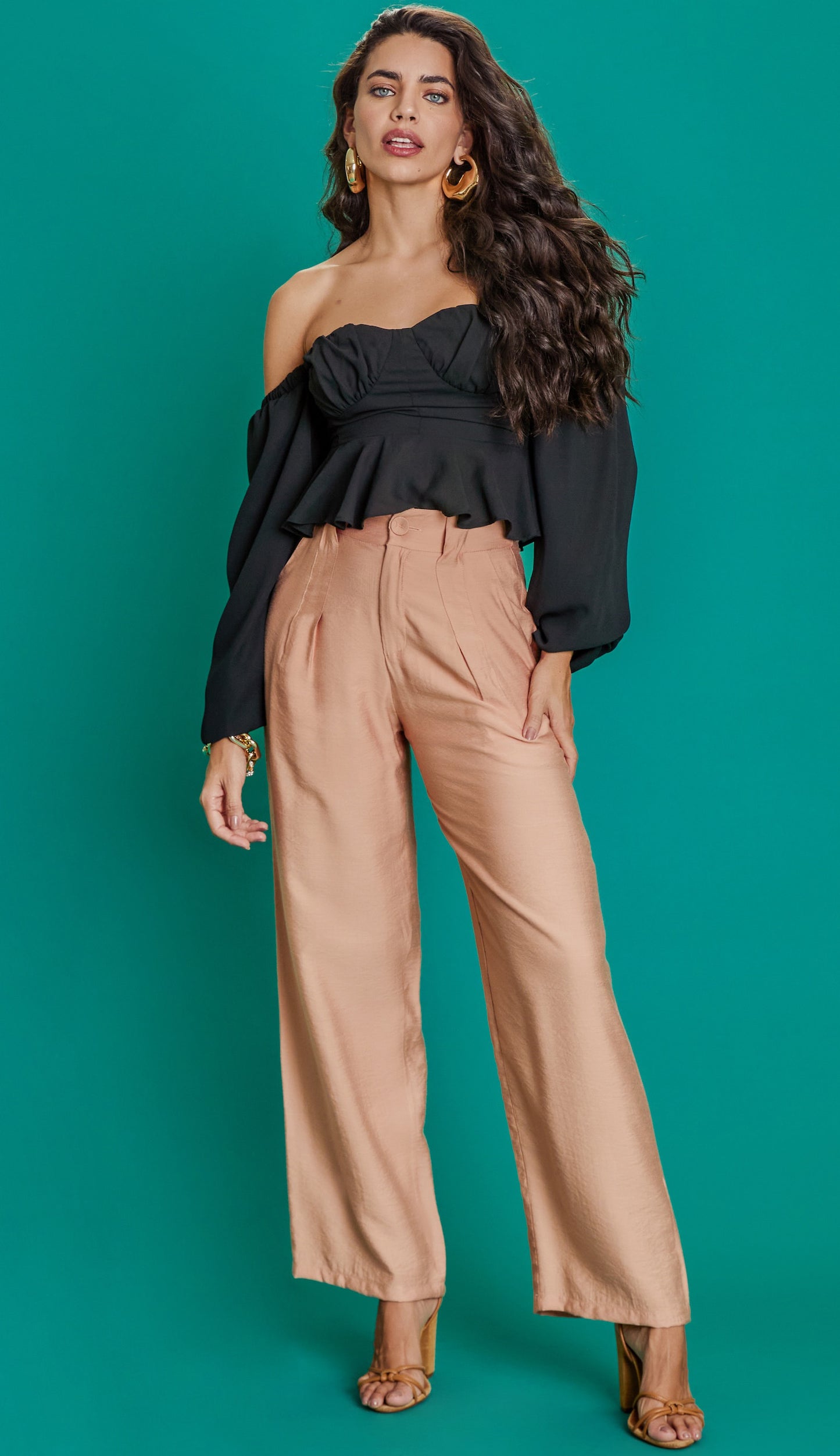 Calça Luciana Caqui