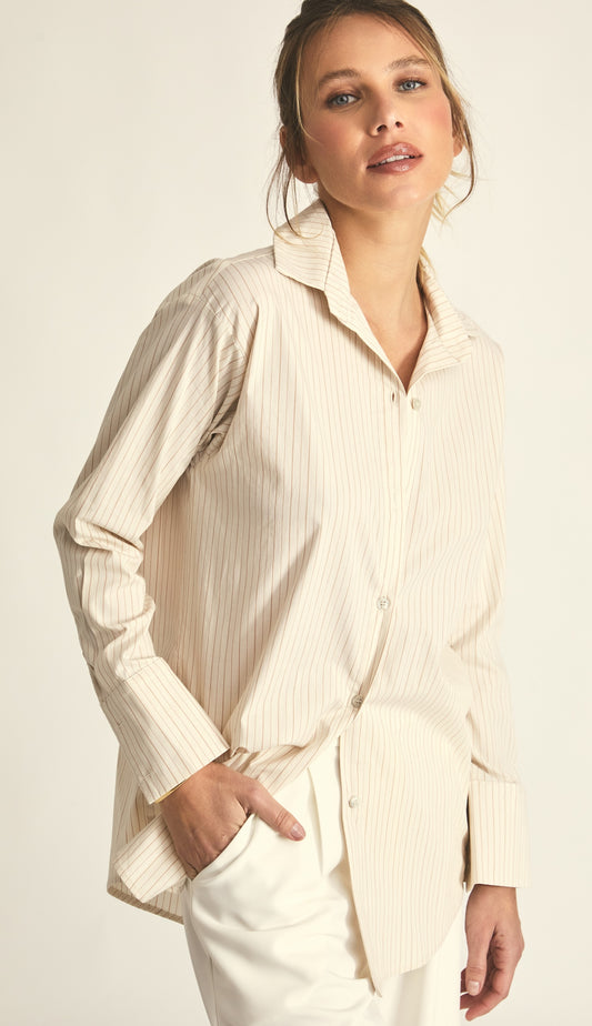 Camisa Elis Mocha