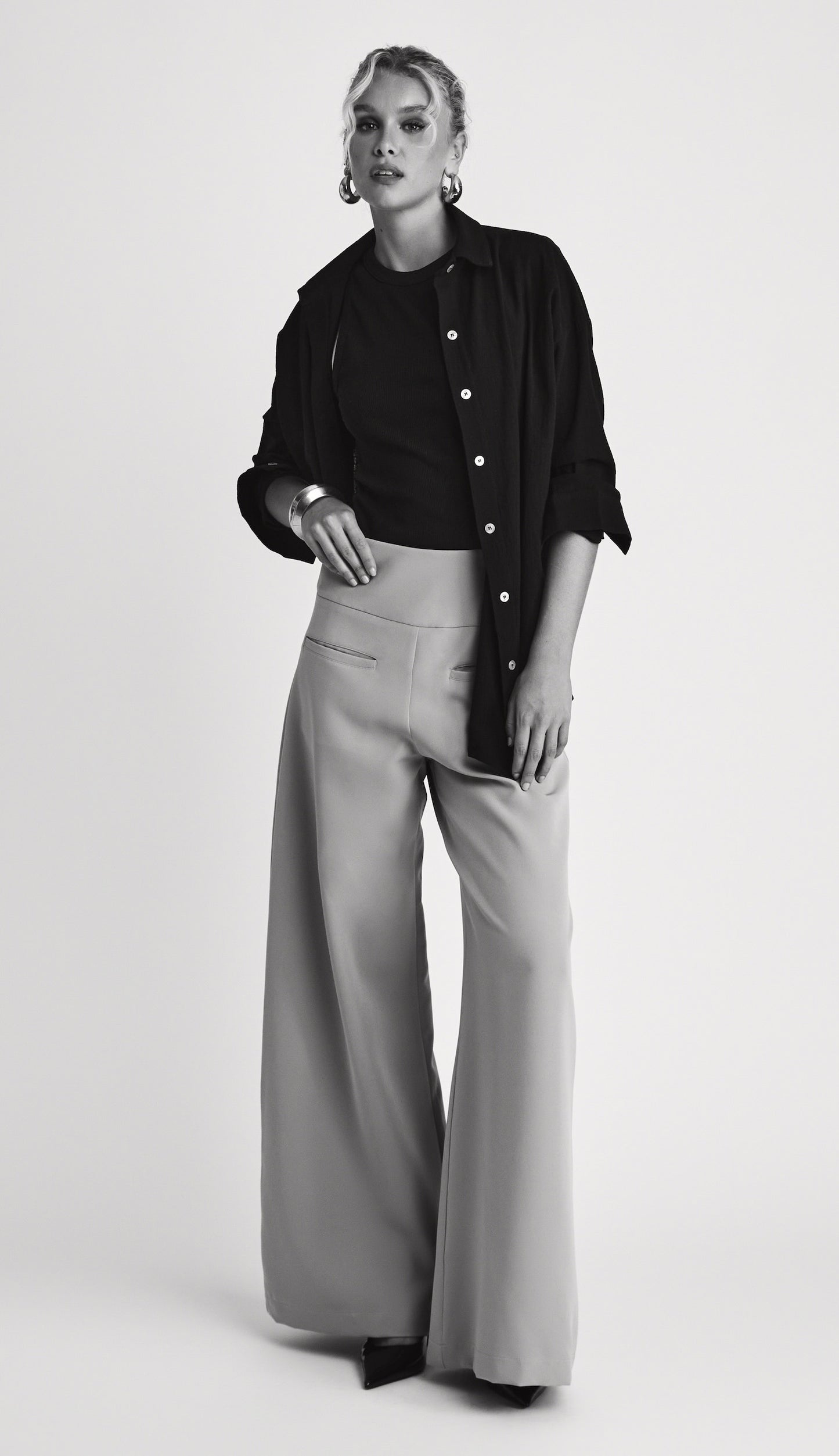 Calça Cora Cinza