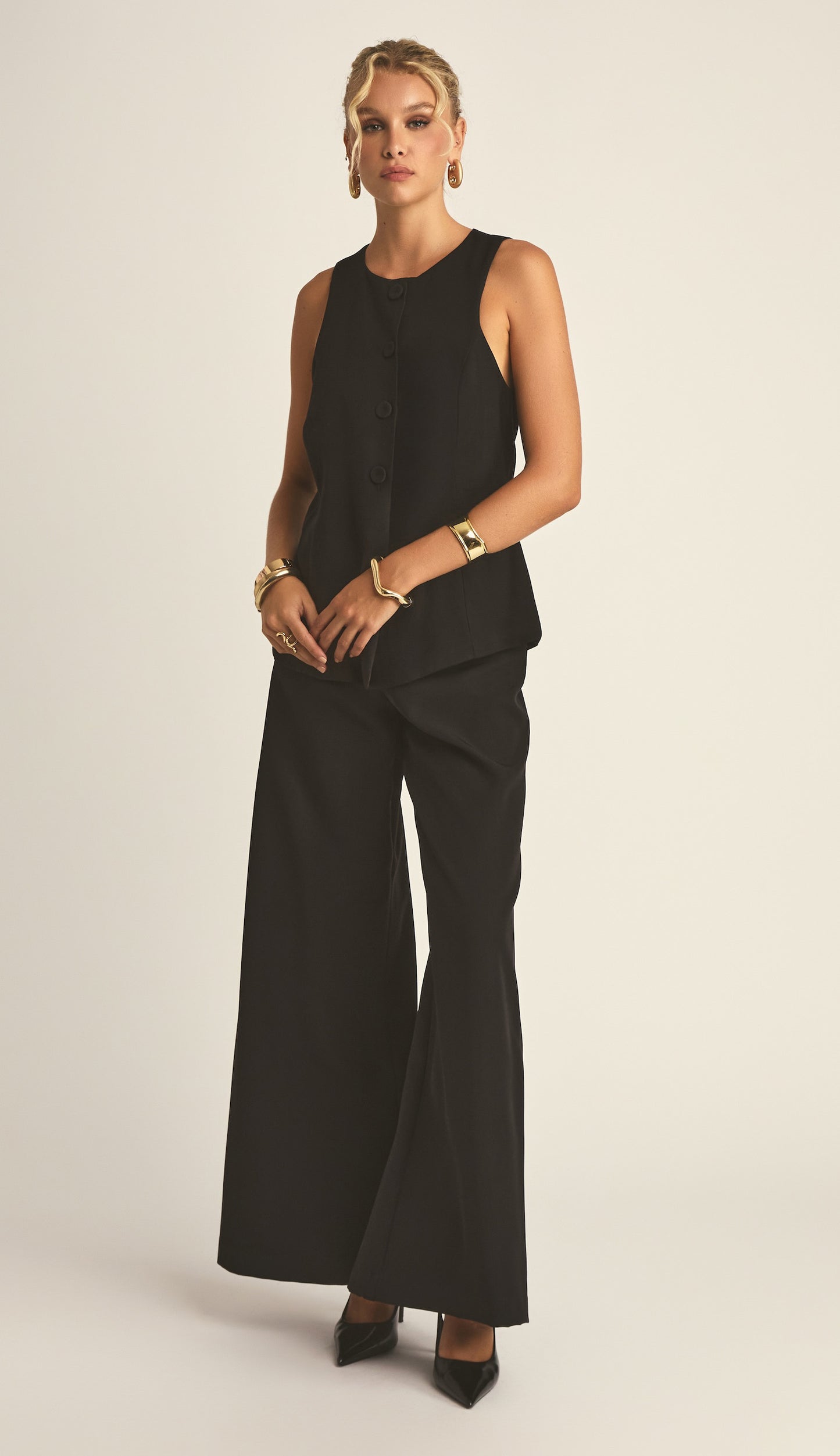 Blusa Caetana Preto