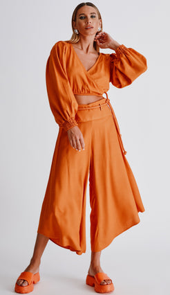 Conjunto Veridiana Laranja