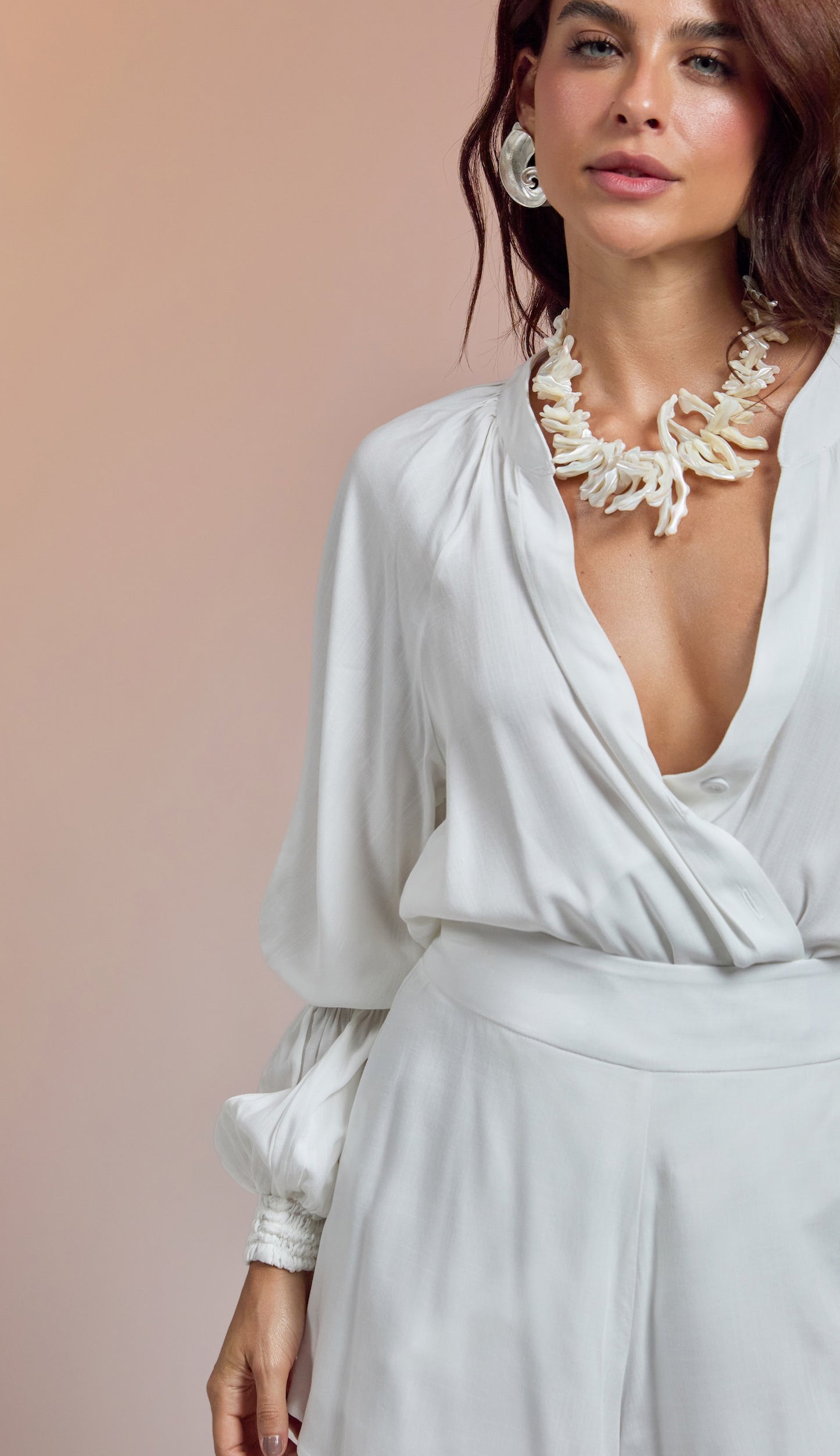 Conjunto Vivian Off White