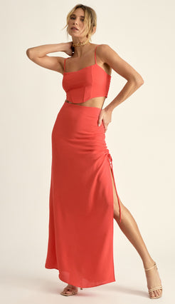Conjunto Onora Cereja