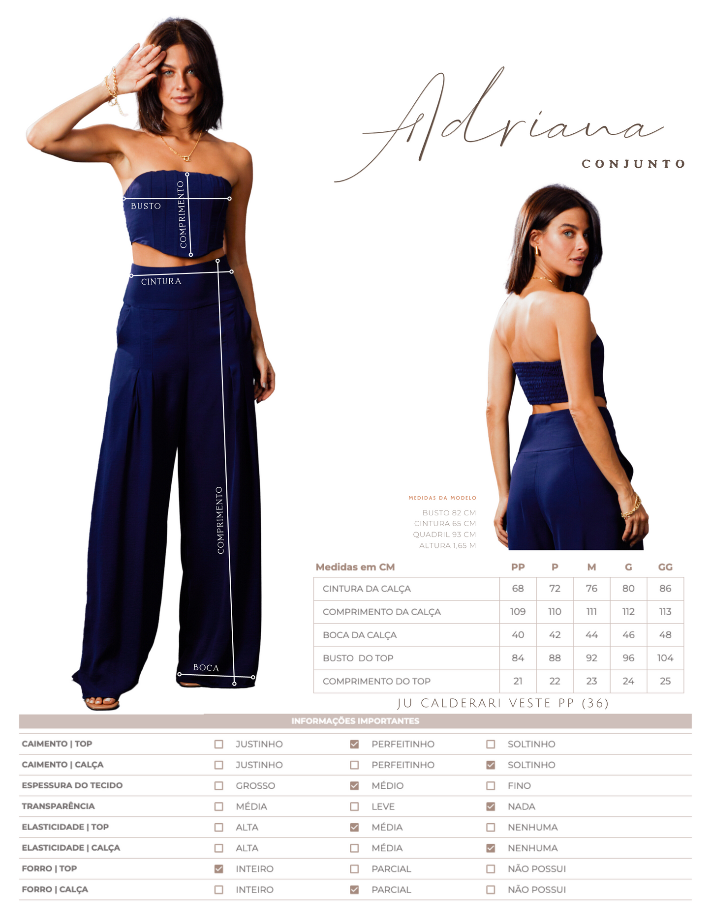 Conjunto Adriana Chantilly