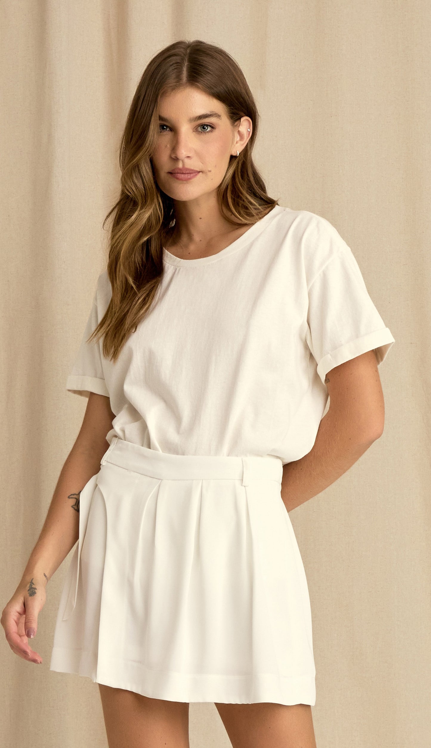 Conjunto Cléo Off White