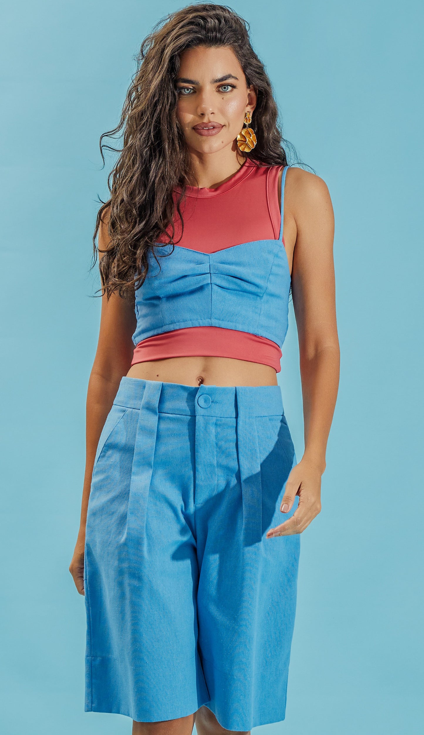 Conjunto Mônaco Azul