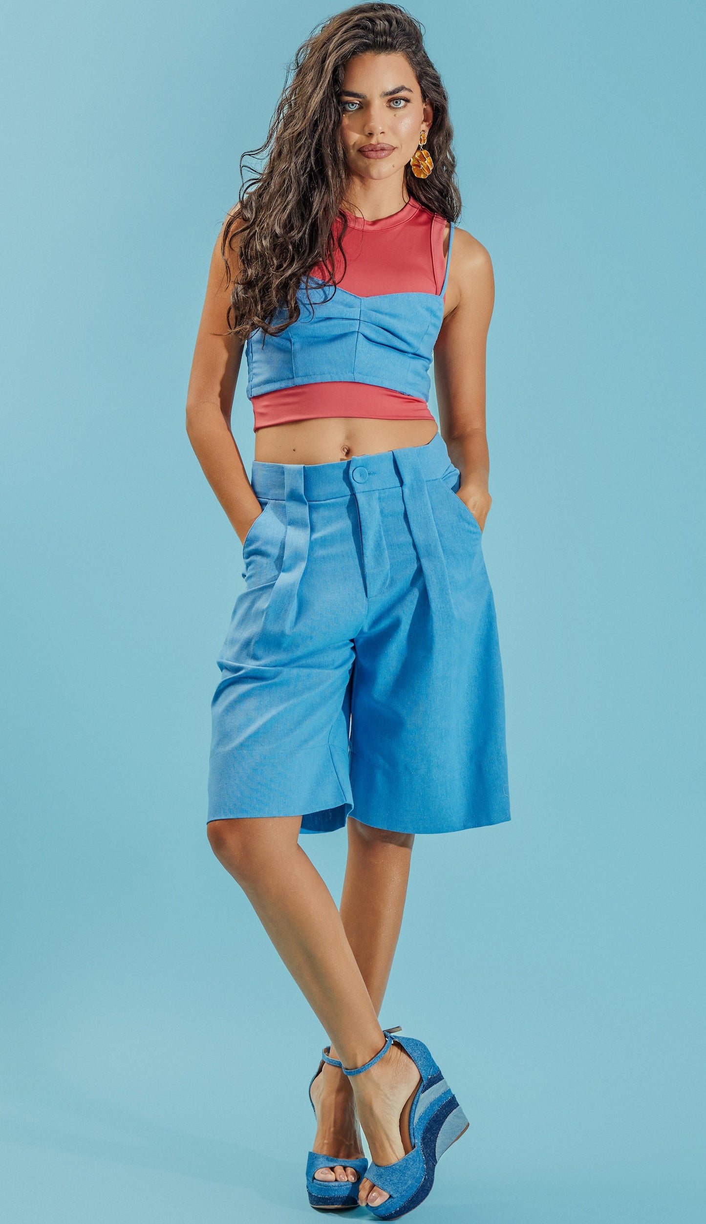 Conjunto Mônaco Azul