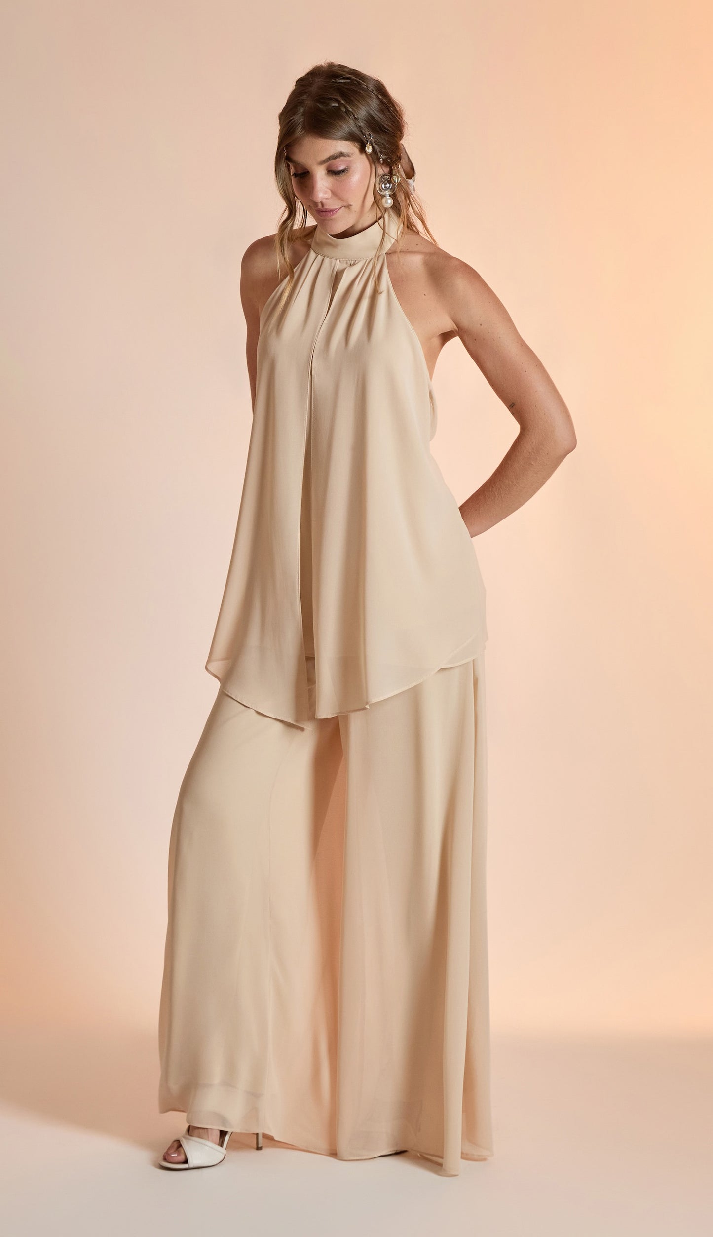 Conjunto Alba Amarelo Manteiga