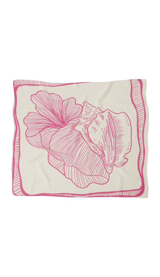 Lenço Búzios Rosa