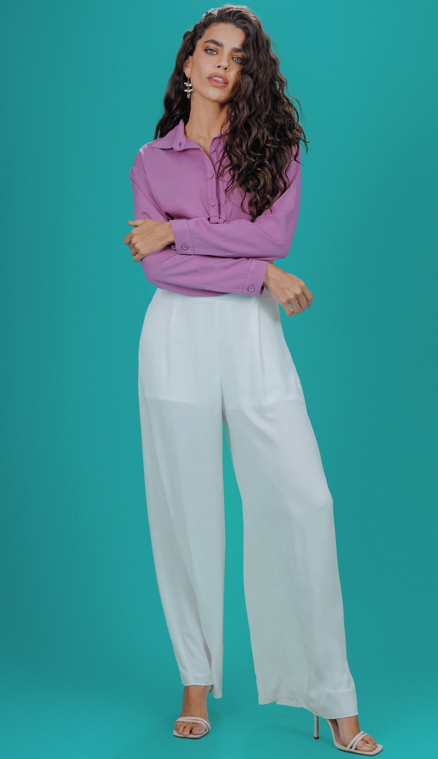 Blusa Fortaleza Lavanda