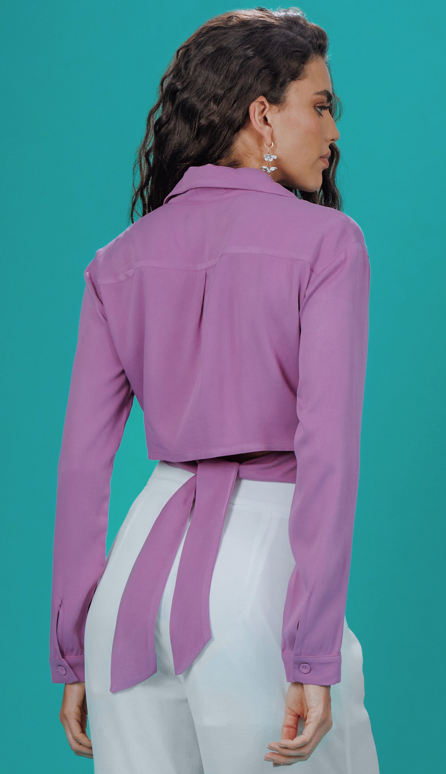 Blusa Fortaleza Lavanda
