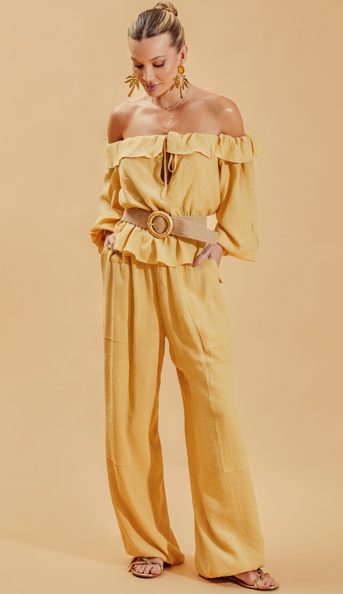 Blusa Jane Amarelo