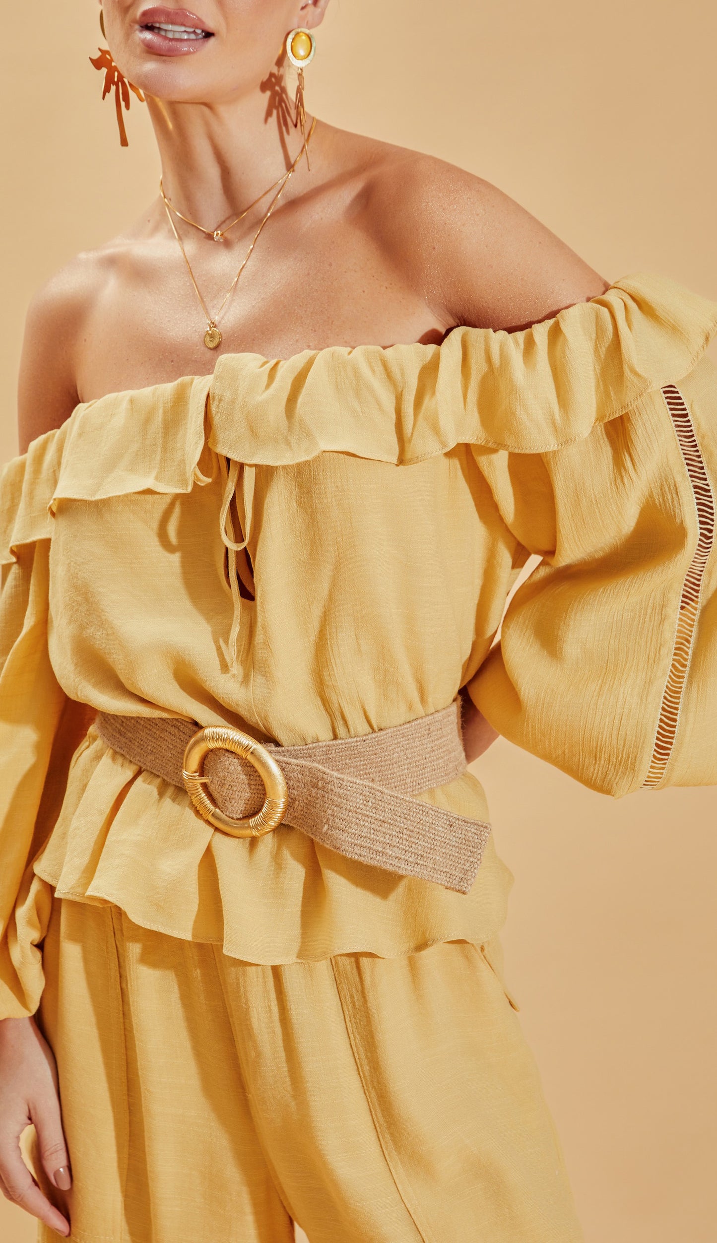 Blusa Jane Amarelo