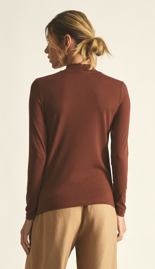Blusa Gaby Café