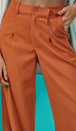 Calça Evangelina Caramelo