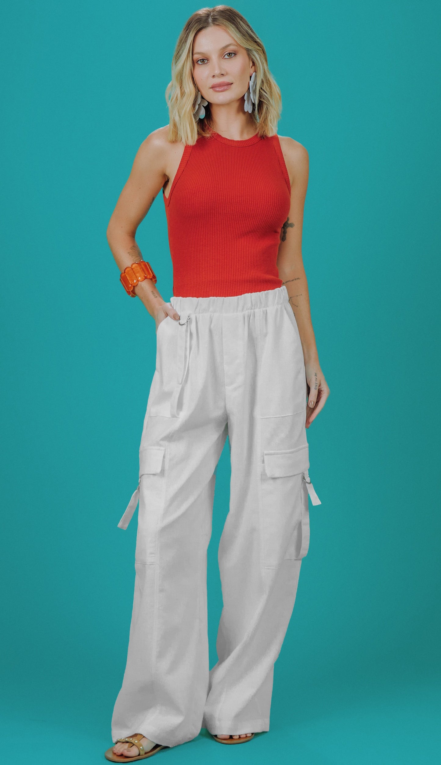 Calça Ju Off White