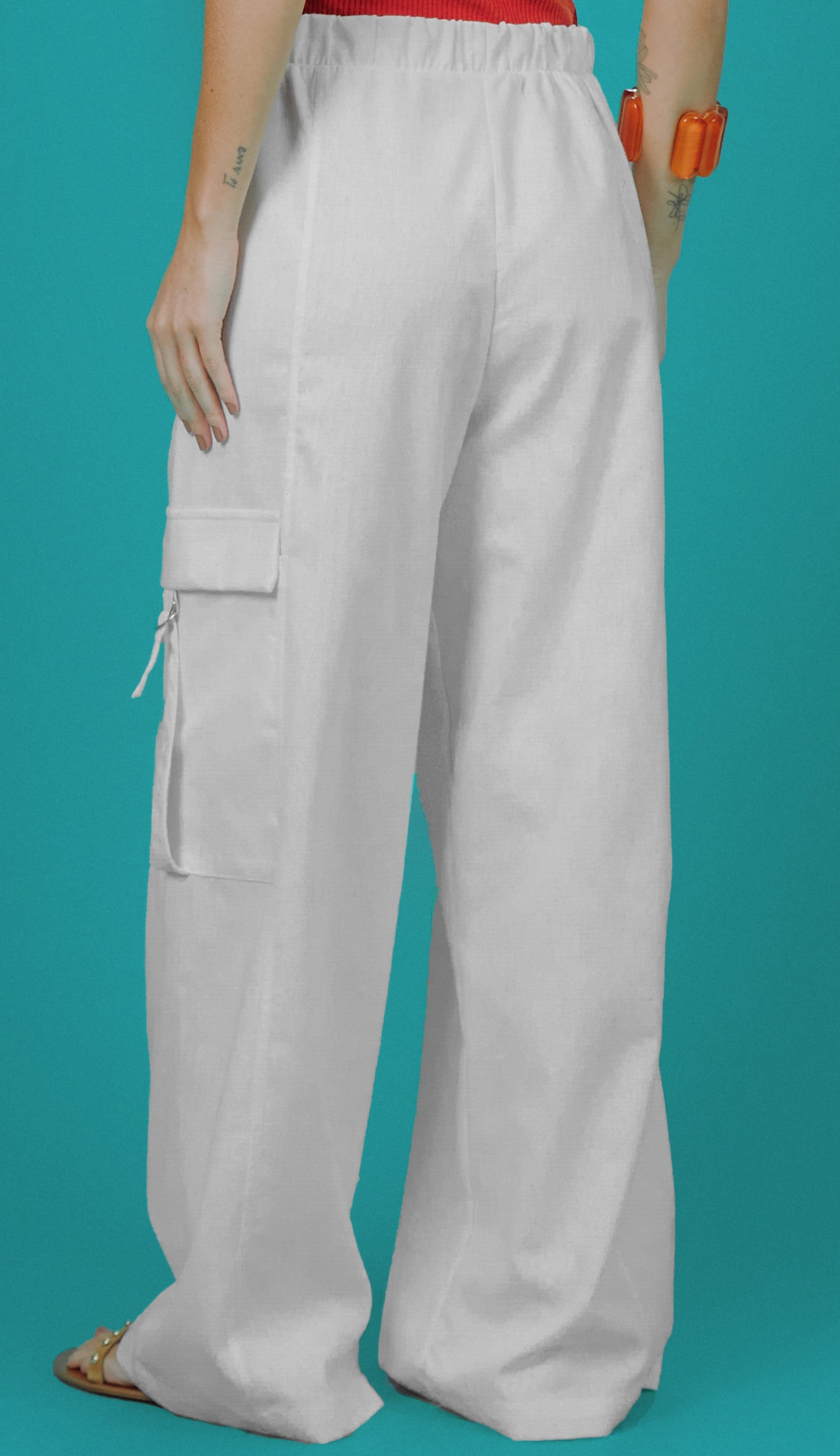 Calça Ju Off White
