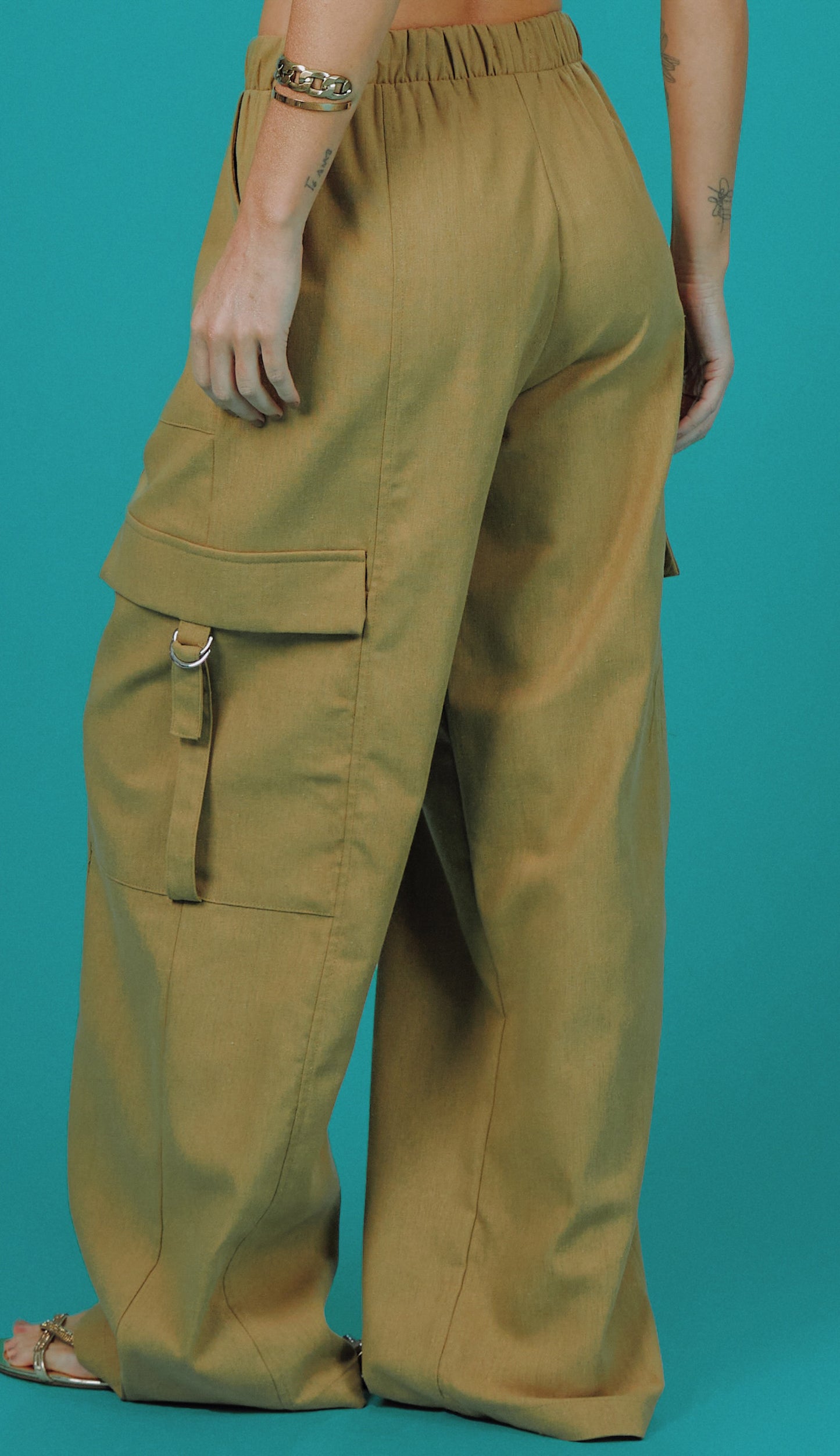 Calça Ju Caqui