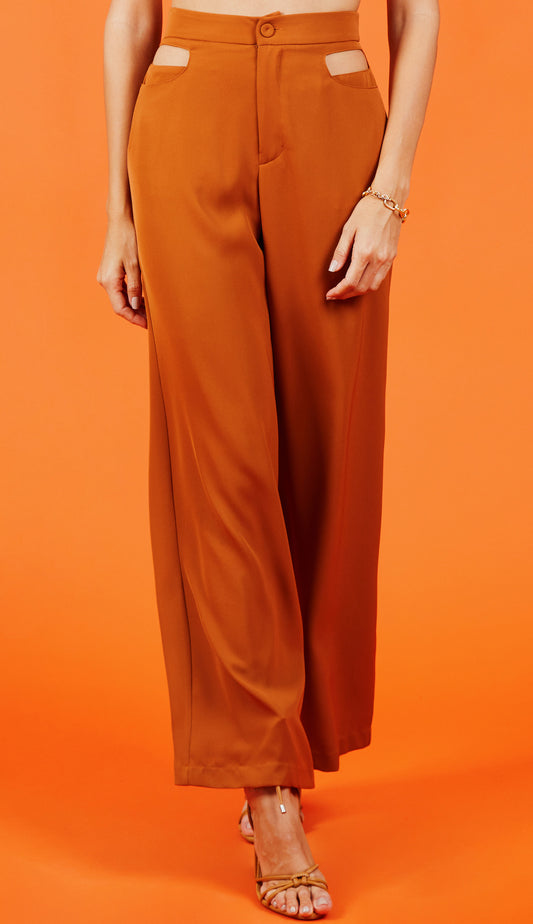 Calça Vitoria Caramelo