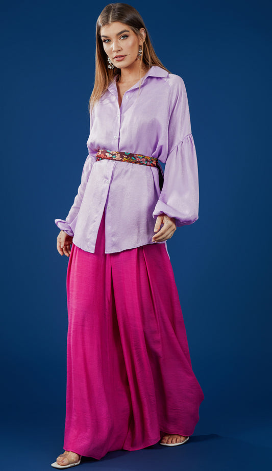 Camisa Fabienne Lilás