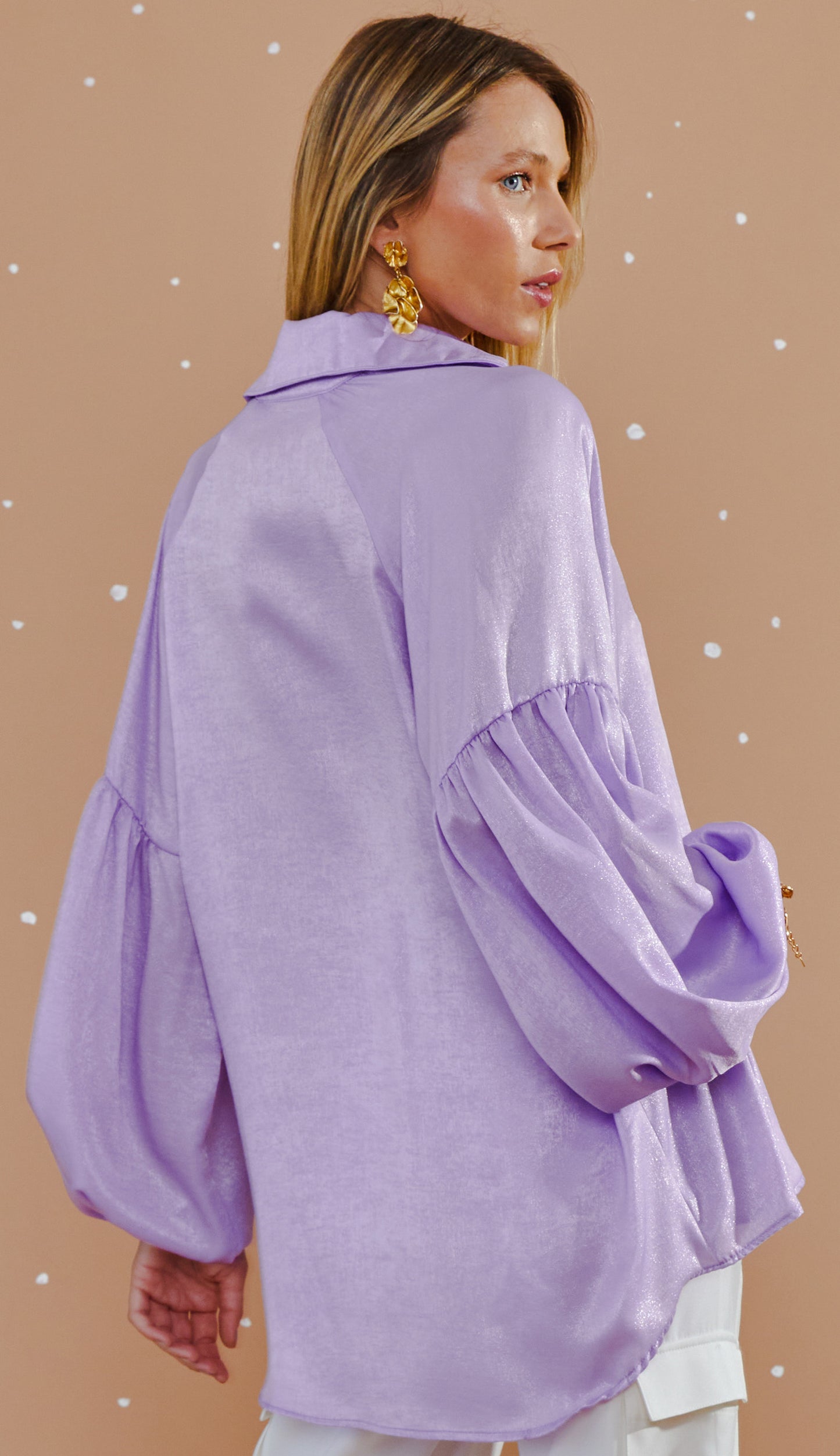 Camisa Fabienne Lilás