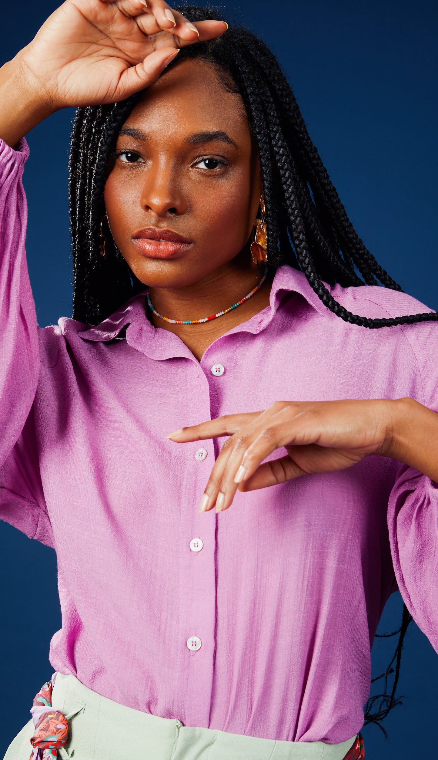 Camisa Fabienne Violeta