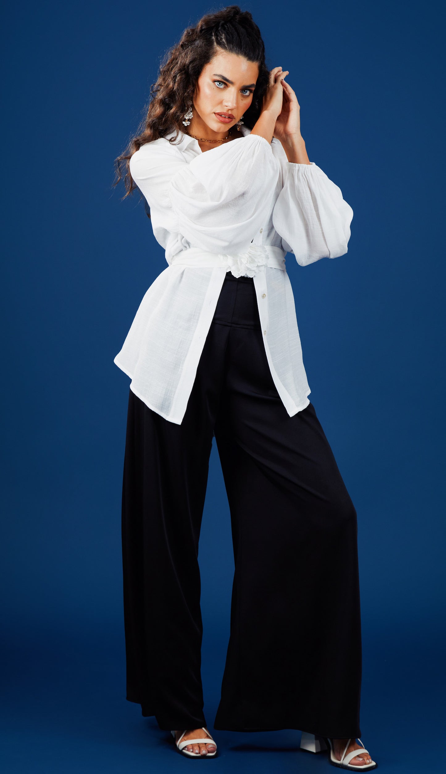 Camisa Fabienne Off White