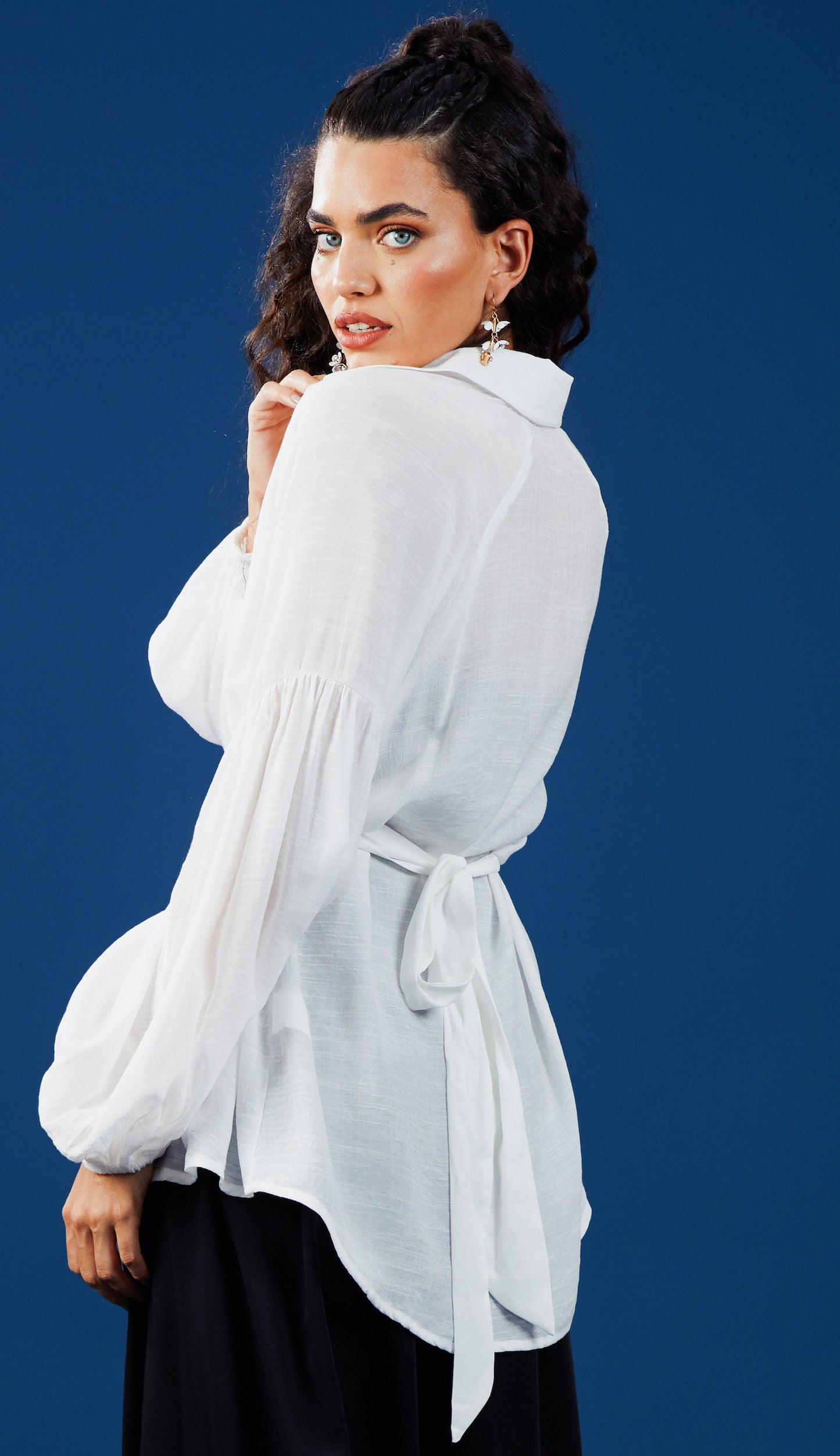 Camisa Fabienne Off White
