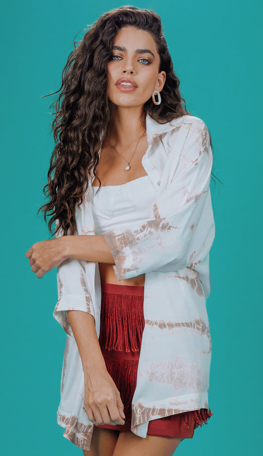 Camisa Francine Off White