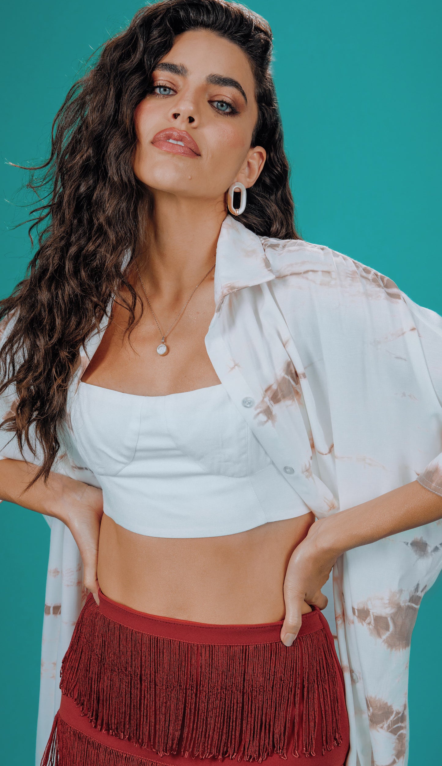 Camisa Francine Off White