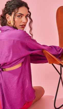 Camisa Gabrielle Violeta