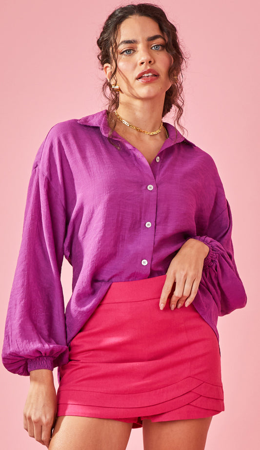Camisa Gabrielle Violeta