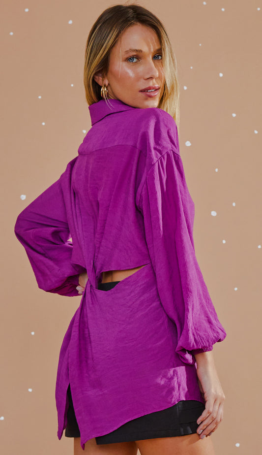 Camisa Gabrielle Violeta
