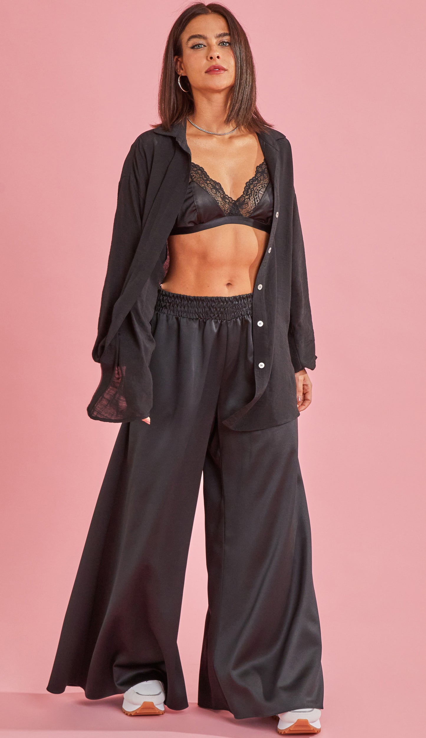 Camisa Gabrielle Preto