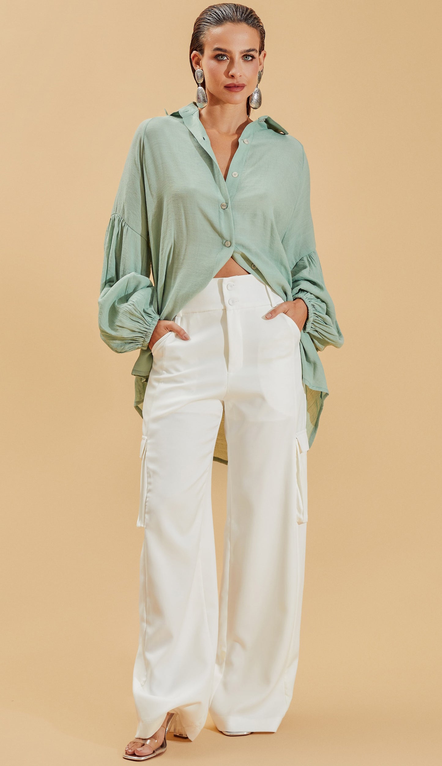 Camisa Fabienne Lagoa