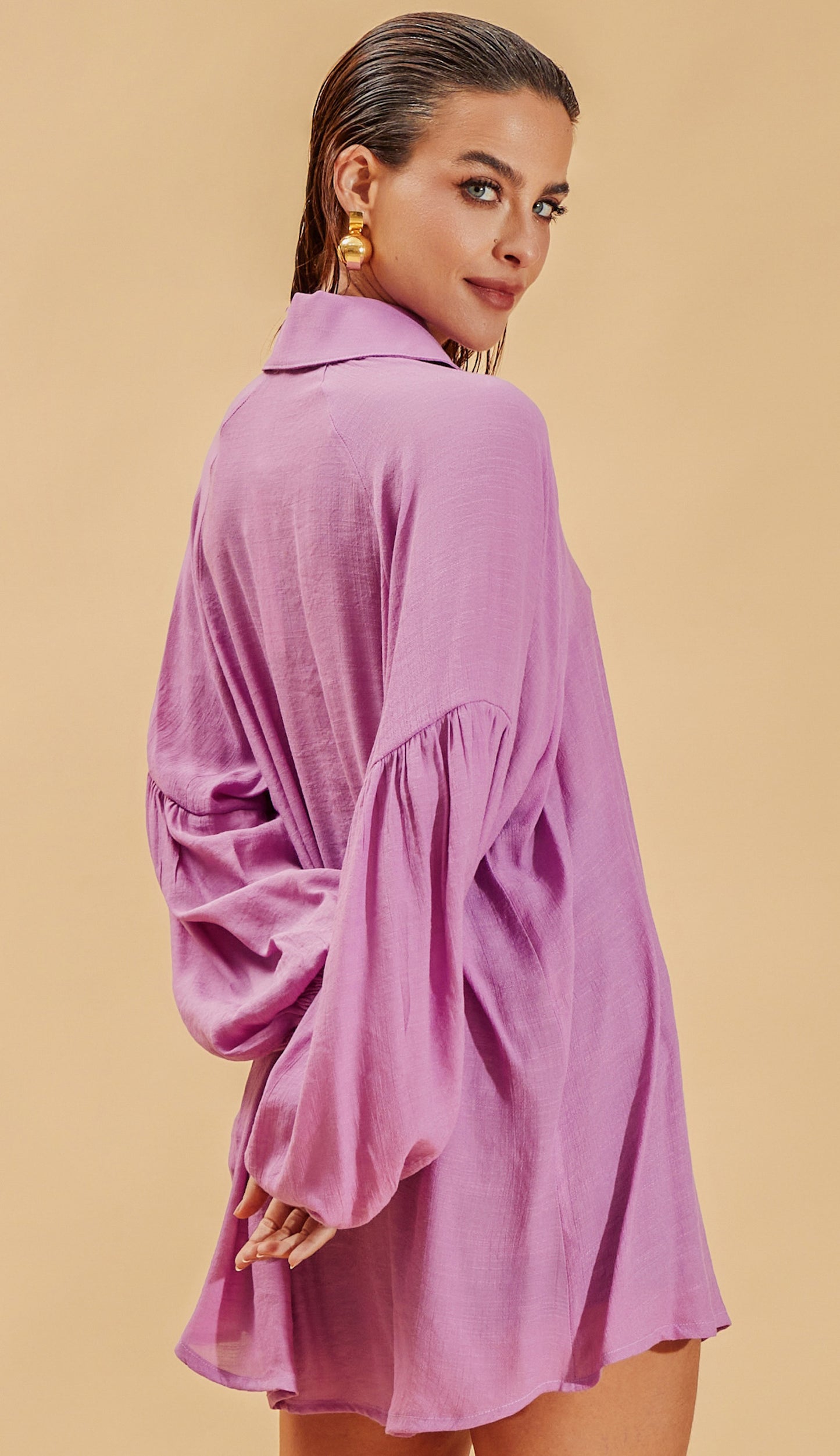 Camisa Fabienne Violeta