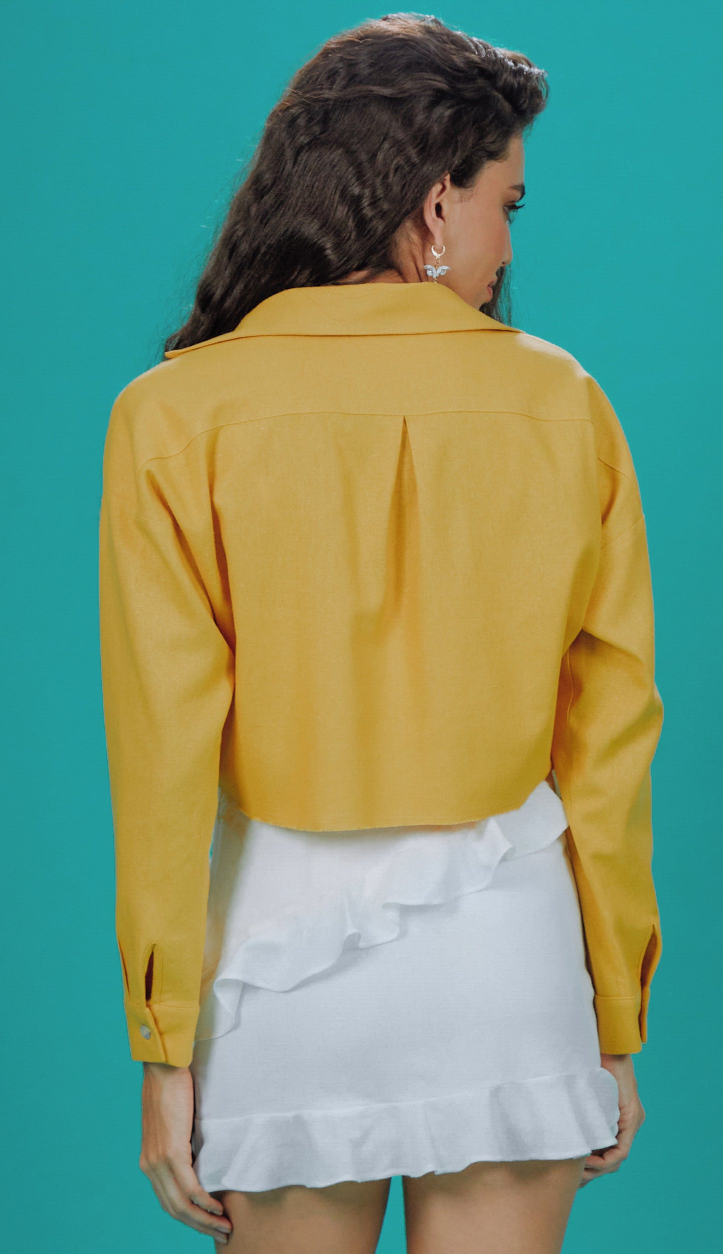 Camisa Fátima Mostarda