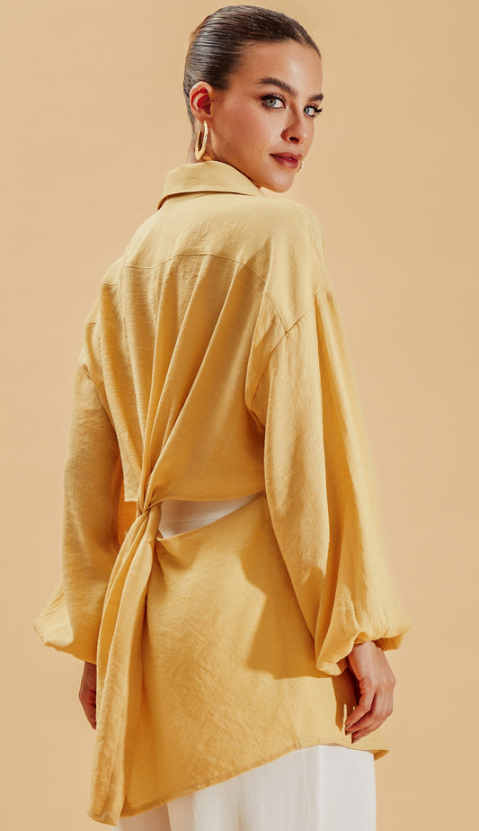 Camisa Gabrielle Amarelo