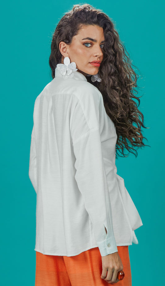Camisa Gardênia Off White