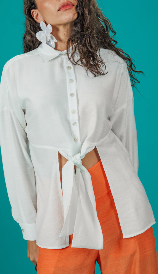 Camisa Gardênia Off White