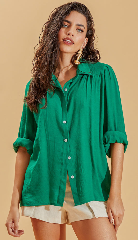 Camisa Luana Verde