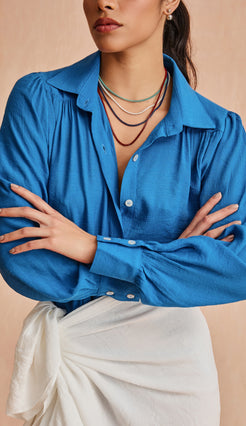 Camisa Luana Azul