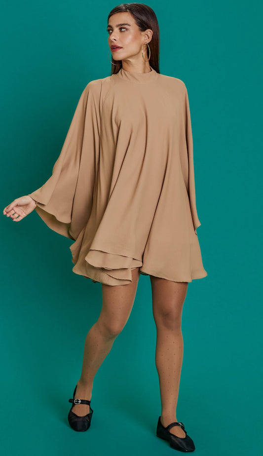 Vestido Estefani Caqui